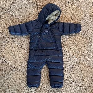 Patagonia Hi Loft Down Bunting snowsuit